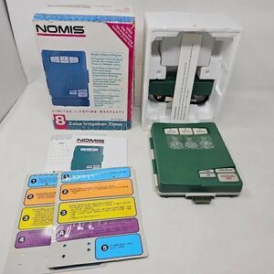 NOMIS 8 ZONE STATION IRRIGATION SPRINKLER CONTROLLER MODEL G903